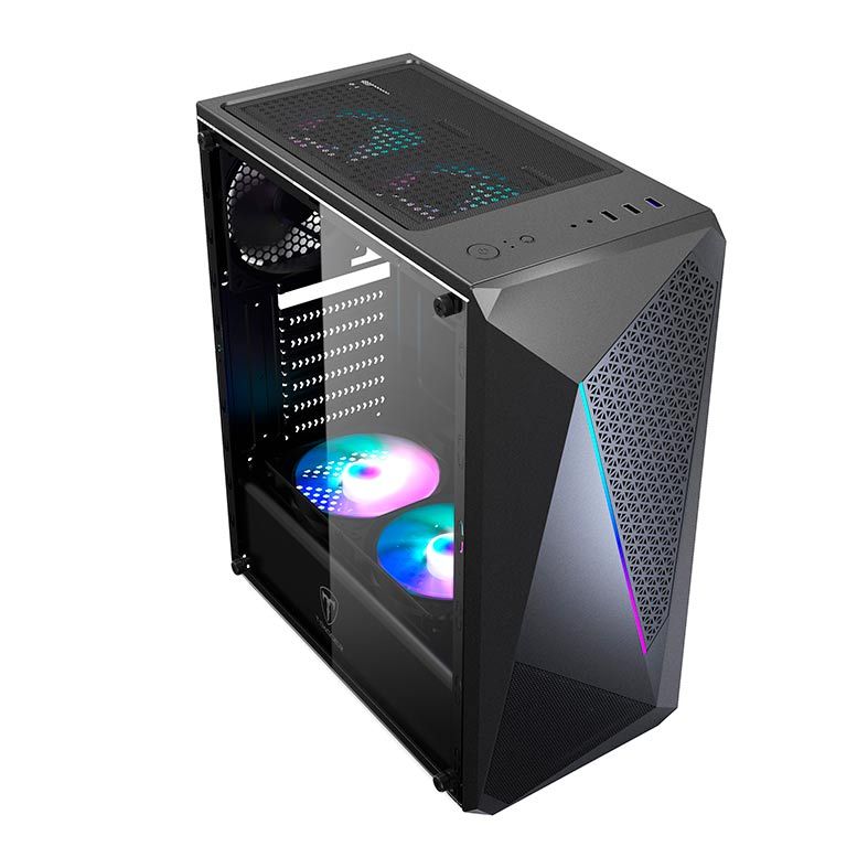 GABINETE GAMER TGC-G25B PTO- T-DAGGER