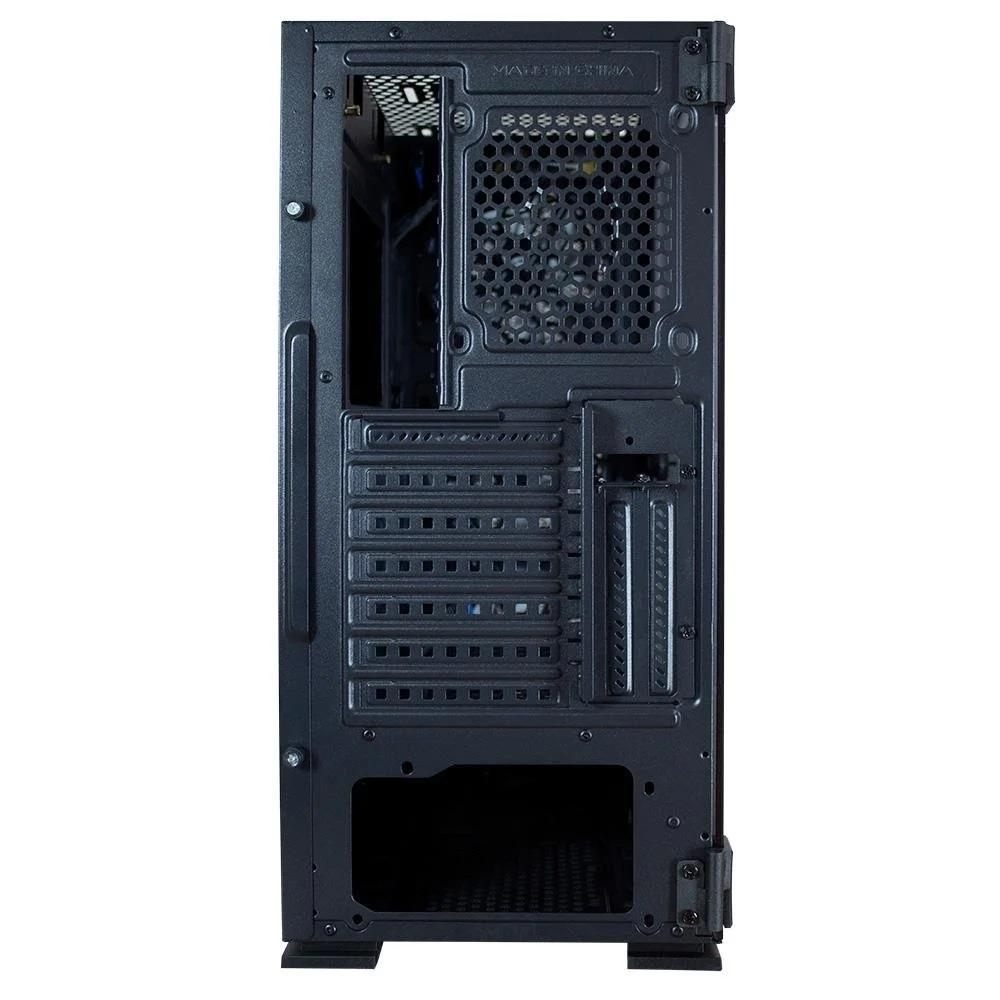 Gabinete Gamer Evolut ASHE EG811, Lateral em Vidro, Cooler RGB, ATX/M-ATX/ITX