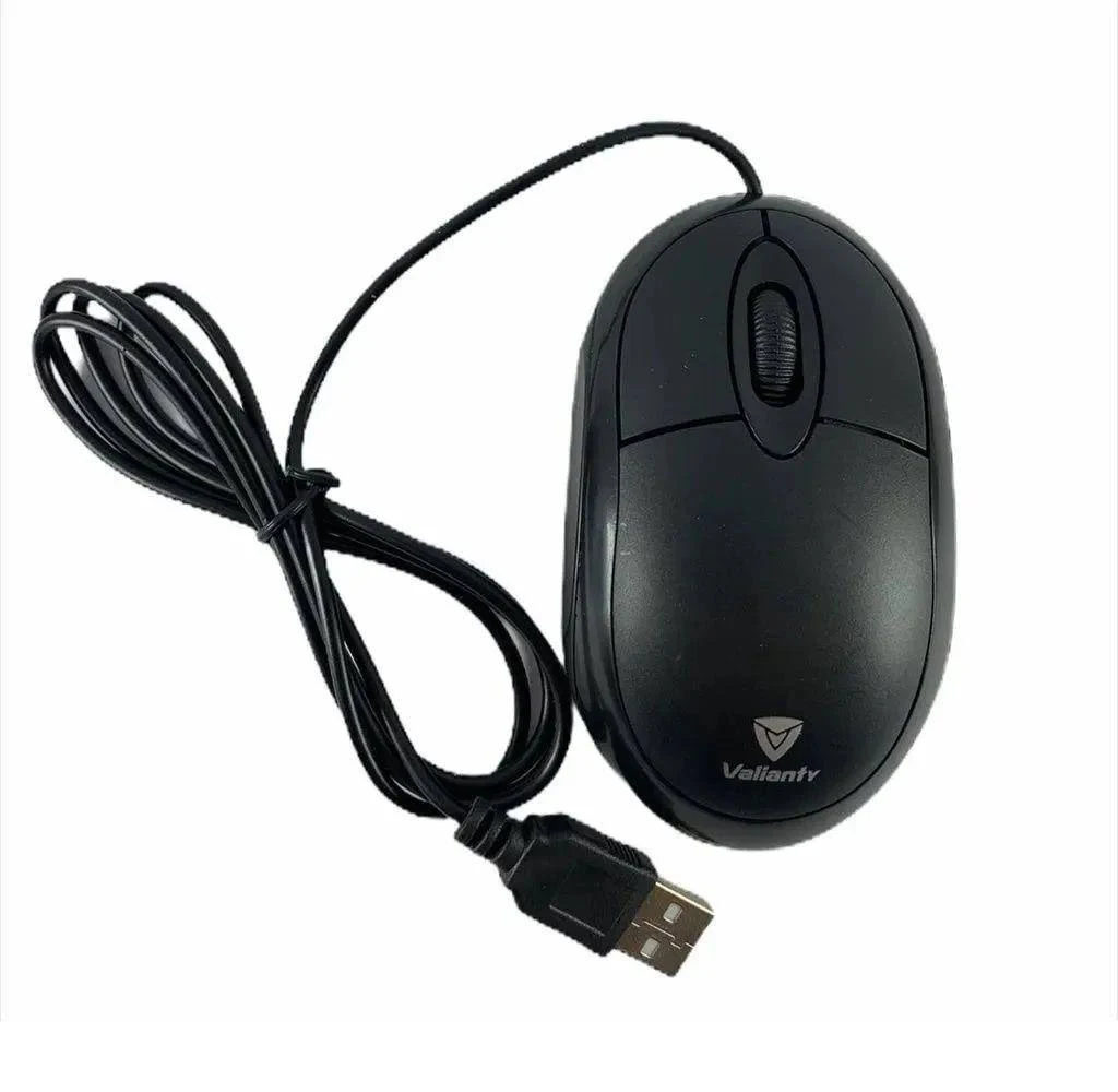 MOUSE USB MO-001 800DPI PRETO- VALIANTY