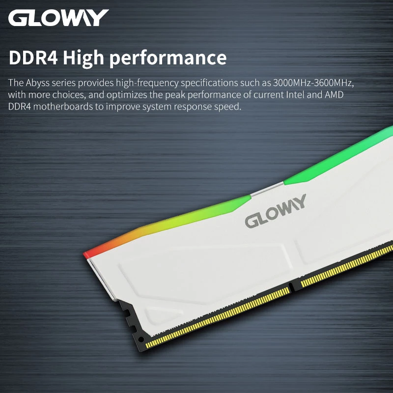 Memoria Gloway Dual RAM DDR4 2x8GB (16Gb) 3200MHz PC4-25600 CL-18-22-22-42 1.35V - RGB