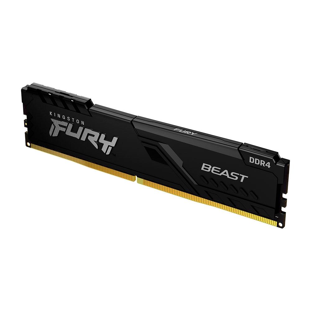 MEMORIA DDR4 KINGSTON FURY BEAST, 8GB, 3200Mhz, BLACK