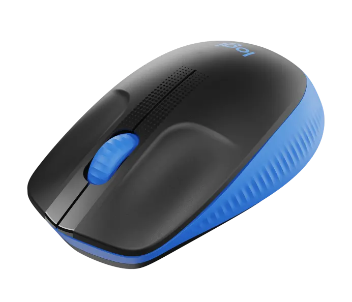 Logitech M190 Full-Size Wireless Mouse - Azul