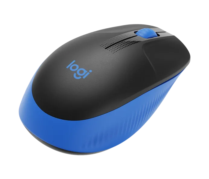 Logitech M190 Full-Size Wireless Mouse - Azul