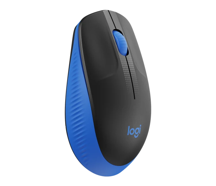 Logitech M190 Full-Size Wireless Mouse - Azul