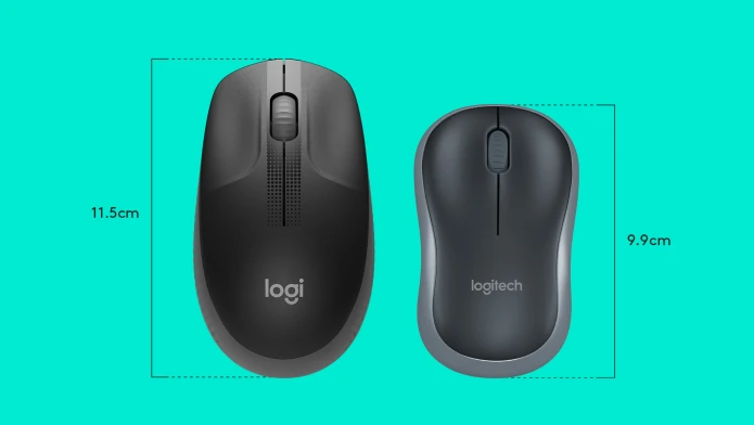 Logitech M190 Full-Size Wireless Mouse - Vermelho