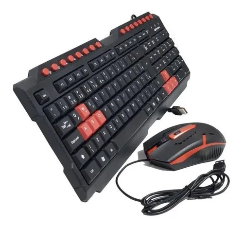 Kit Teclado E Mouse Gaming GK20 Preto C3 Tech