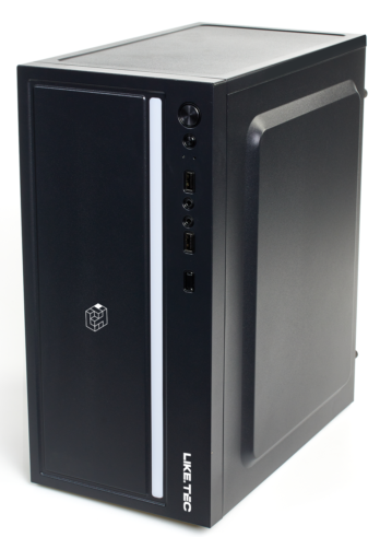 GABINETE LIKETEC CRAFT RGB (SEM FAN / M-ATX/ LATERAL TRANSPARENTE / FITA LED )