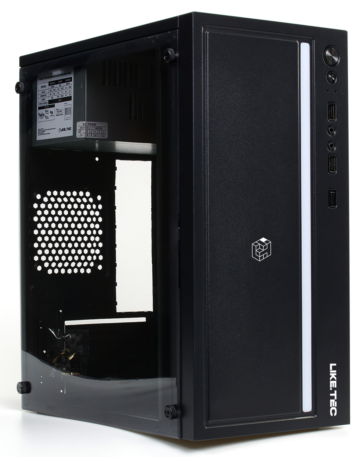 GABINETE LIKETEC CRAFT RGB (SEM FAN / M-ATX/ LATERAL TRANSPARENTE / FITA LED )