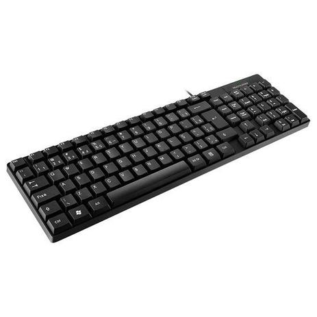 TECLADO BASICO SLIM PRETO USB BULK - MULTILASER