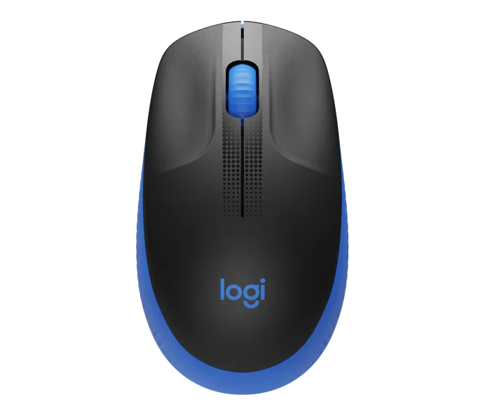 Logitech M190 Full-Size Wireless Mouse - Azul